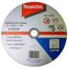 DISCO CORTE METAL 9" (230 X 2.5 X 22.23) RECTO A30 A-85335 MAKITA