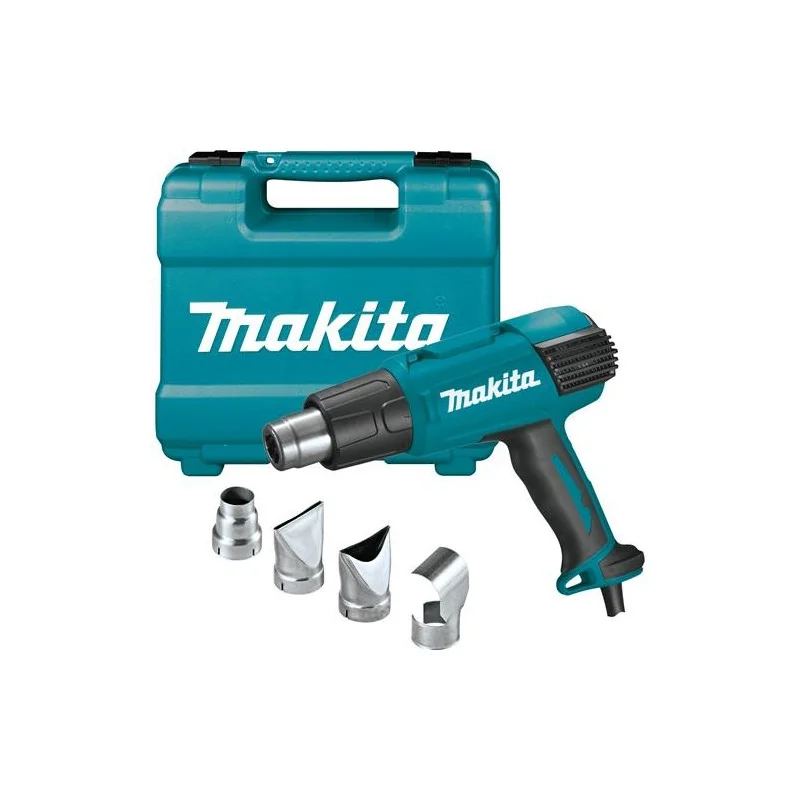 PISTOLA AIRE CALIENTE 2.000W 50°-650°C (280-500-55 HG6530VK MAKITA
