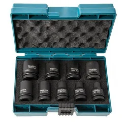 DADO IMPACTO SET SQ 1/2" 8-10-13-16-17-18-19-21-24 D-42575 MAKITA