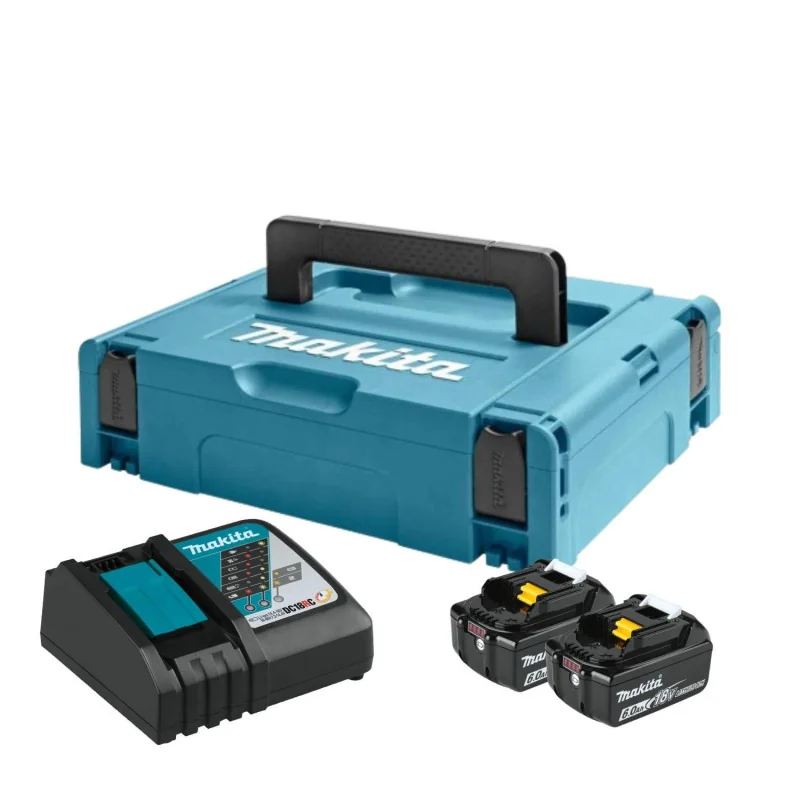 Kit Fuente 18V 6,0Ah Cargador Dc18Rc + Bateria Bl1 198116-4 Makita