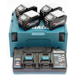 Kit Fuente 40V 5,0Ah Cargador Dc40Rb + Bateria Bl4 191U42-2 Makita