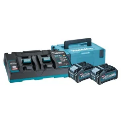 Kit Fuente 40V 4,0Ah Cargador Dc40Rb + Bateria Bl4 191U00-8 Makita