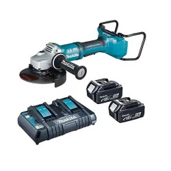 ESMERIL ANGULAR 9" (230MM) 18VX2 (36V) 6.000RPM MO DGA901PT2 MAKITA