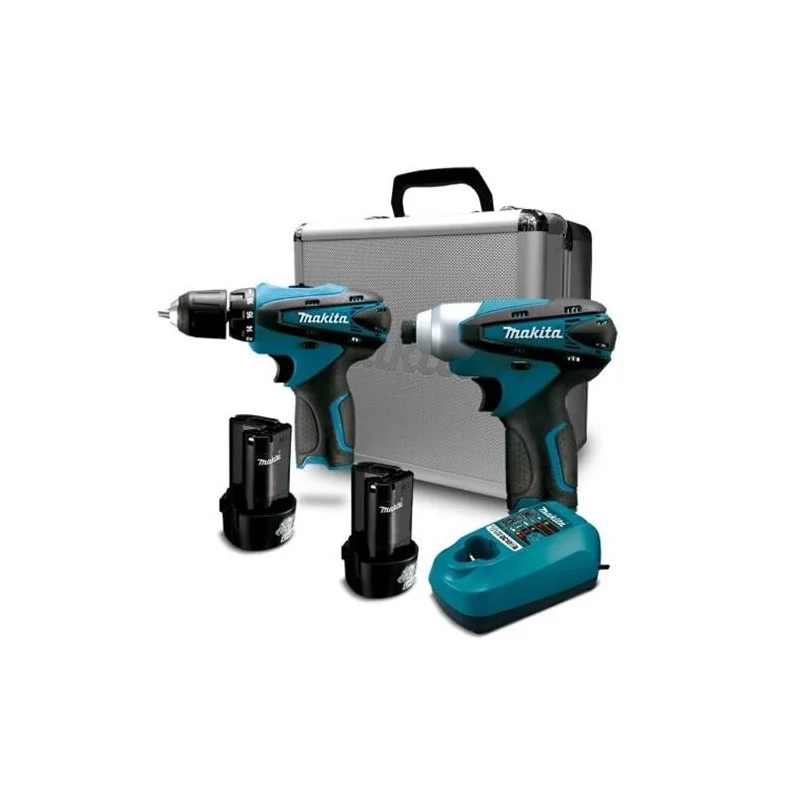 COMBO ATORNILLADORES  DF330D+TD090D 2 BAT.BL1013+C LCT204 MAKITA
