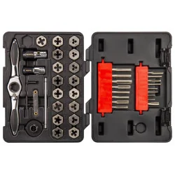 Juego Machos Y Terrajas Métricos de 40Pzs B-65838 Makita