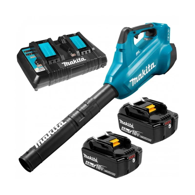 Soplador 18Vx2 (36V) 13,4 M3/Min Motor Bl 2+2 Bat. Dub362Pt2 Makita