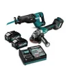 Kit Esmeril Angular 4-1/2"  40V Xgt 3  + Jr002Gz Ga028Gm201-1 Makita