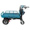 Carretilla 18V X2 (36V) Carga 300KG Con Plataforma de levante eléctrico DCU601Z MAKITA