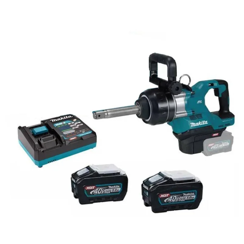 Llave Impacto 1" 40V XGT 3.150NM 0-1.200RPM Larga TW010GT201 Makita