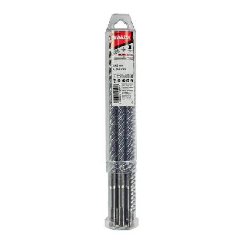 Broca Sds-Plus Nemesis-2  12 Mm X 260Mm X5 Pzs E-14819 Makita