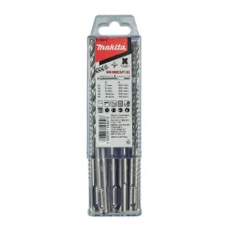 Set Brocas Sds-Plus Nemesis-2 12Pzs (5 X1, 6, 8, 1 E-14912 Makita