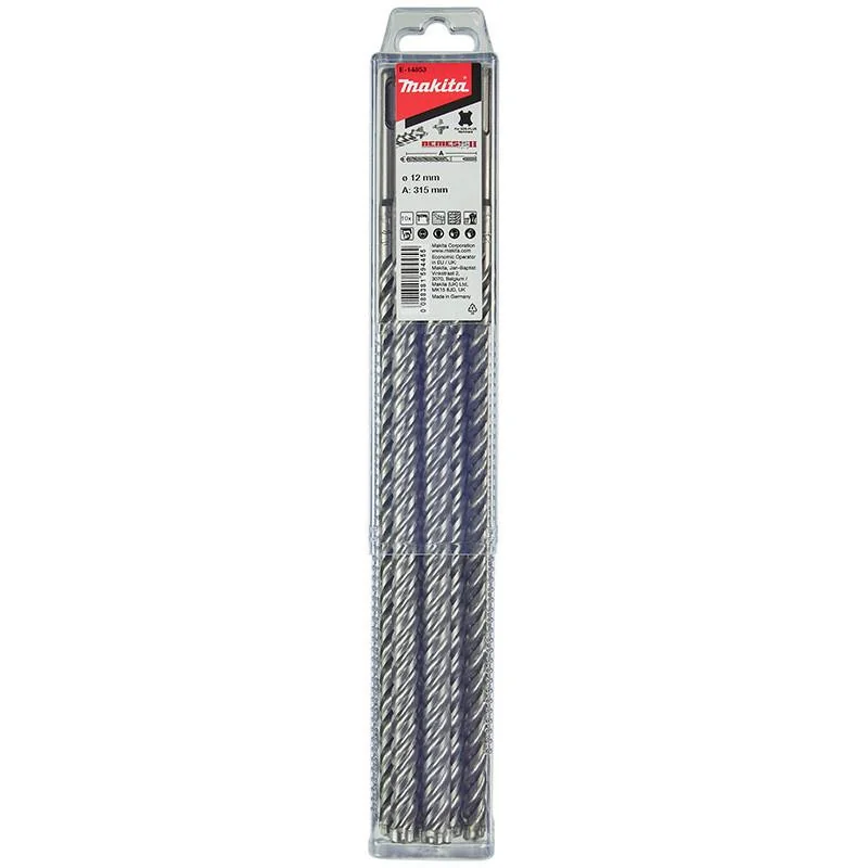 Broca Sds-Plus Nemesis-2  12 Mm X 315Mm X10Pzs E-14853 Makita