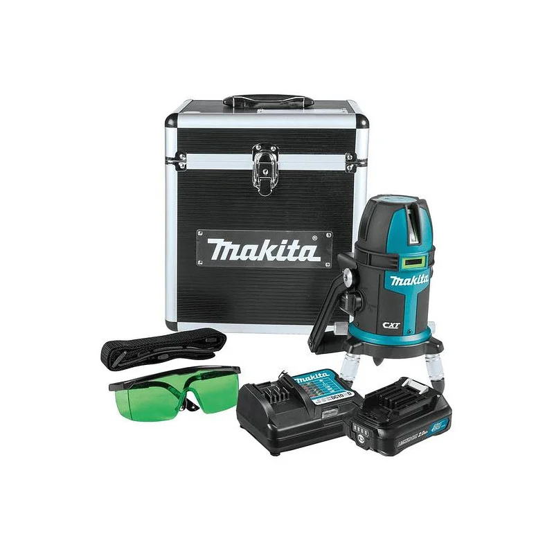 Nivel Laser Verde 12V Cxt ±1,0Mm/10Mt 2-Línea Vert Sk209Gdz-1 Makita