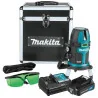 Nivel Laser Verde 12V Cxt ±1,0Mm/10Mt 2-Línea Vert Sk209Gdz-1 Makita