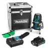 Nivel Laser Verde 12V Cxt ±1,0Mm/10Mt 3-Línea Vert Sk312Gdz-1 Makita