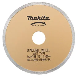 Disco Diamantado Cont. 4-1/4" (110 X 1.5 X 20Mm) P A-07185 Makita