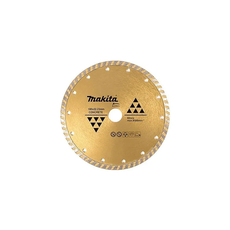 Disco Diamantado Turbo 7" (180 X 22.23Mm) Para Concre D-37611 Makita
