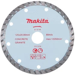 Disco Diamante Turbo 5" (125 X 20Mm) Concreto Gran B-16748 Makita