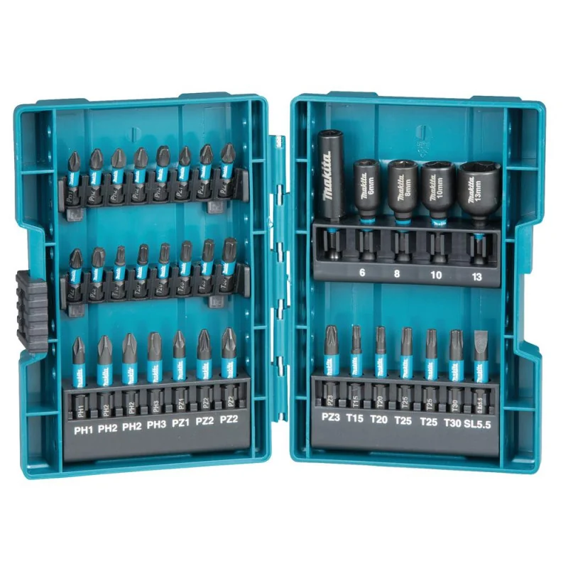 Puntas Set Impact Black Ph-Pz-Sl-Dado-Broca-Ext (1 B-66880 Makita