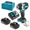 LLAVE IMPACTO 1/2" 18V LXT 700NM BL MOTOR 2,7KG 2 DTW700RTJ MAKITA