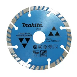 Disco Diamantado Seg. 4-1/2" (115Mm X 22.23Mm)P/Co D-41420 Makita