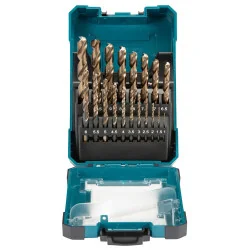 Set Brocas Metal Hss  M-Force 19 Pcs Set 1-10Mm D-67583 Makita