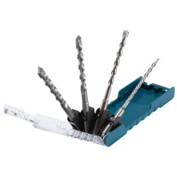 Set Brocas Sds Plus 4Pzs (6.5, 8.0,10.0, 12.0 X 16 D-74728 Makita