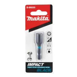 Punta Dado Impact Black Magn 8.0Mm (1/4"X50Mm) B-66830 Makita