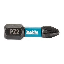 Punta Pozi Impact Black Pz 2 (1/4"X25Mm) Blister E-12376 Makita