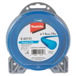 Nylon Redondo Azul/1,6 Mm/15 M E-02733 Makita