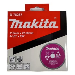 Disco Diamantado Cont. 4-1/2" (115 X 22,23Mm) Por D-78287 Makita