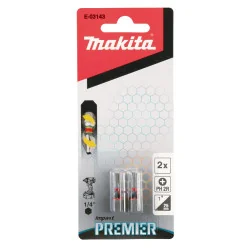 Punta Cruz Impact Premier Delgada Ph 2 (1/4"X25Mm E-03143 Makita