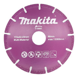 Disco Diamantado Seg. 4-1/2" (115 X 22.23Mm) Para Hor D-58883 Makita