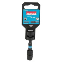 Mandril Para Punta Impact Black 1/4" (1/4"X76Mm) Mz" E-24125 Makita