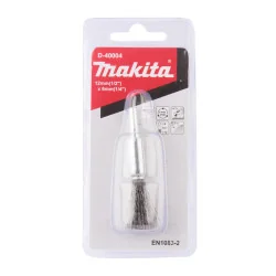 Grata Pincel 12Mm(1/2") Ac. Ondulado Toma 1/4" D-40004 Makita