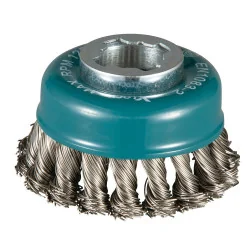 Grata Copa Conica Trenzado Ac Inox 80Mm X-Lock D-73330 Makita