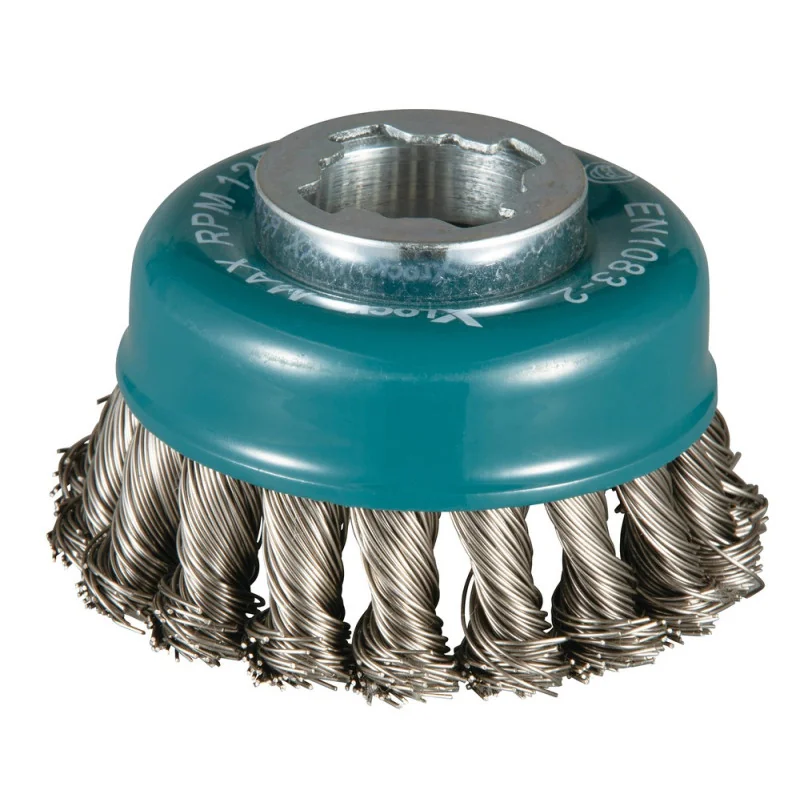 Grata Copa Conica Trenzado Ac Inox 80Mm X-Lock D-73330 Makita Grata Copa Conica Trenzado Ac Inox 80Mm X-Lock D-73330 Makita