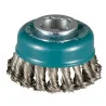 Grata Copa Conica Trenzado Ac Inox 80Mm X-Lock D-73330 Makita Grata Copa Conica Trenzado Ac Inox 80Mm X-Lock D-73330 Makita