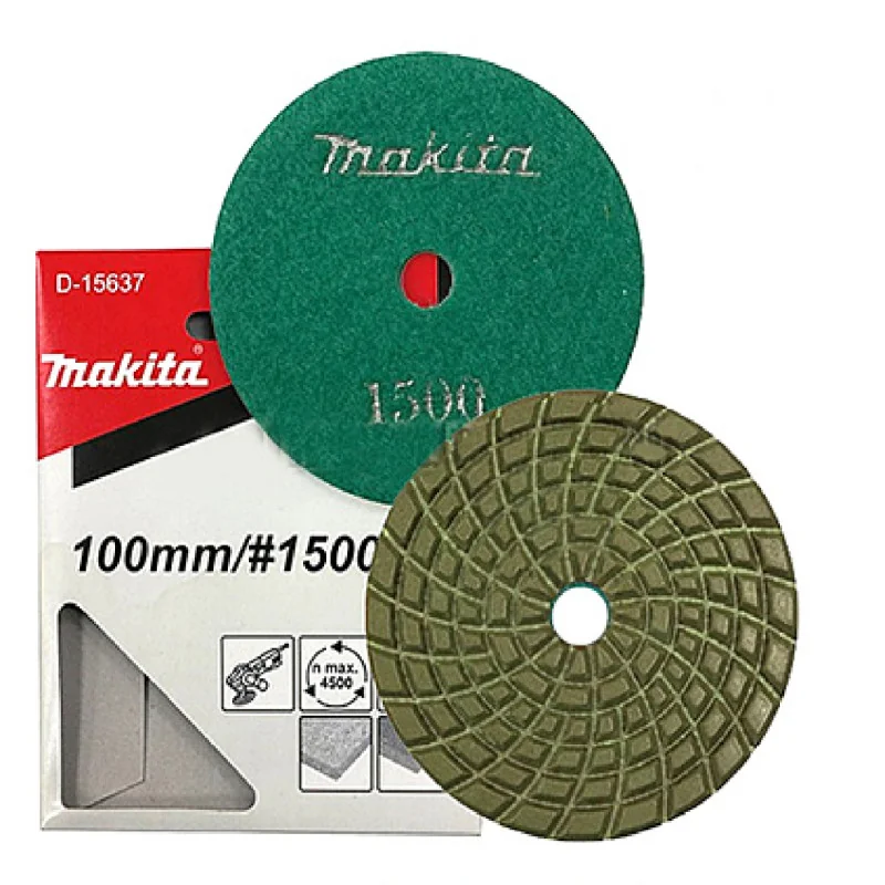 Disco Pulidor Diamantado Velcro 4" (100Mm) Gr 1500 D-15637 Makita