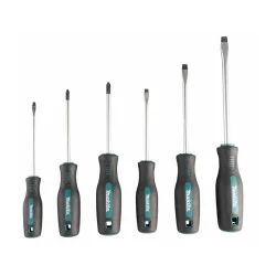 Destornilladores Set 6Pcs Ph1X100. Ph2X100. Sl4.0 E-13518 Makita