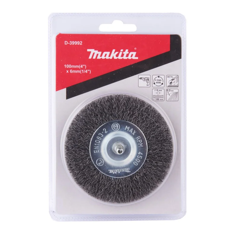 Grata Circular Recta 100Mm(4") Ac. Ondulado Toma 1 D-39992 Makita