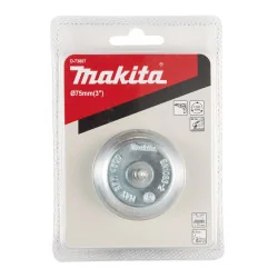 Grata Copa Conica 75Mm(3")  Ac. Trenzada Toma 1/4" D-73807 Makita