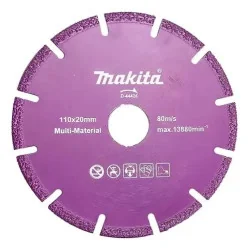 Disco Diamantado Seg. 4-1/4" (110 X 20Mm) Buje 16M D-44426 Makita