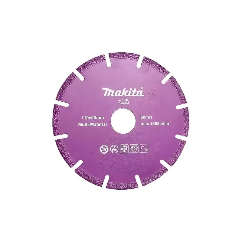 Disco Diamantado Seg. 4-1/4" (110 X 20Mm) Buje 16M D-44426 Makita