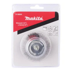 Grata Copa Conica 63Mm(2-1/2") Ac. Ondulado Toma 1 D-39920 Makita