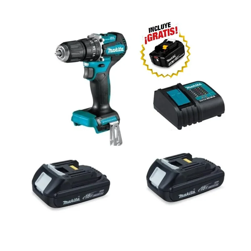 Taladro Percusión 1/2" 18V Xlt 0-500/1.700Rpm 2 Ba