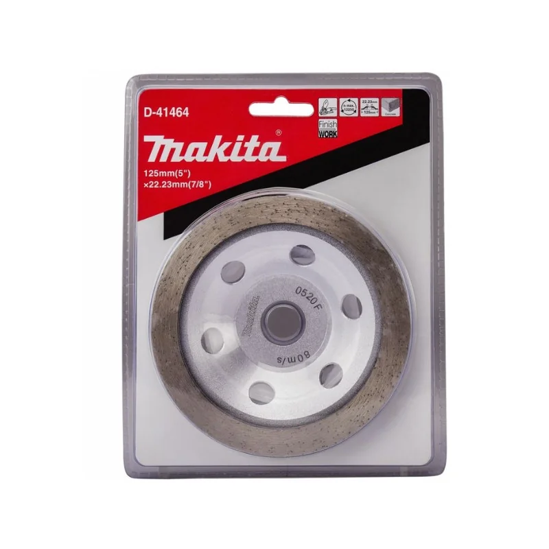 Copa Diamantada Cont. 5" (125 X 22.23Mm) Para Concret D-41464 Makita