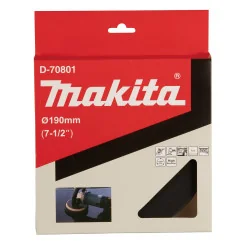 Bonete De Esponja 190Mmx30Mm (Suave/Negra) D-70801 Makita